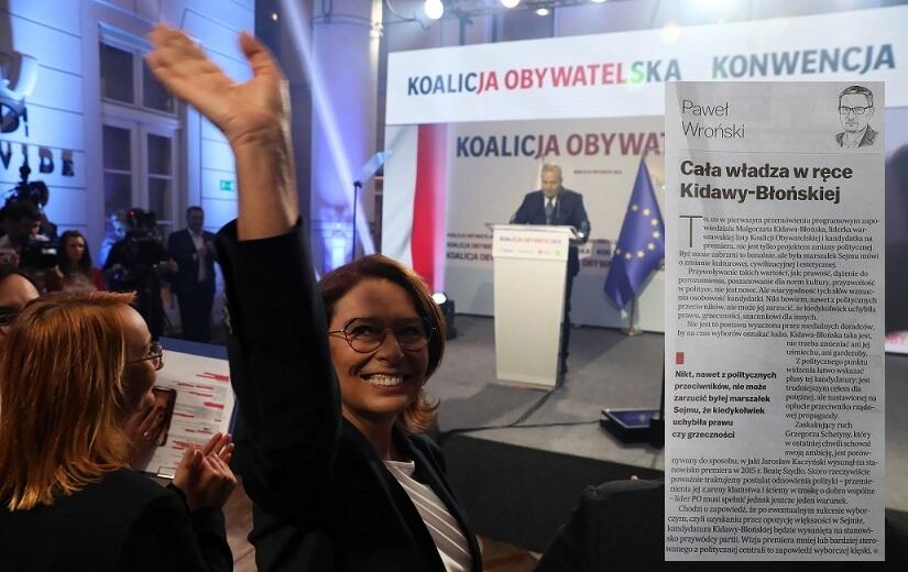 Konwencja KO / autor: PAP/Tomasz Gzell/Gazeta Wyborcza