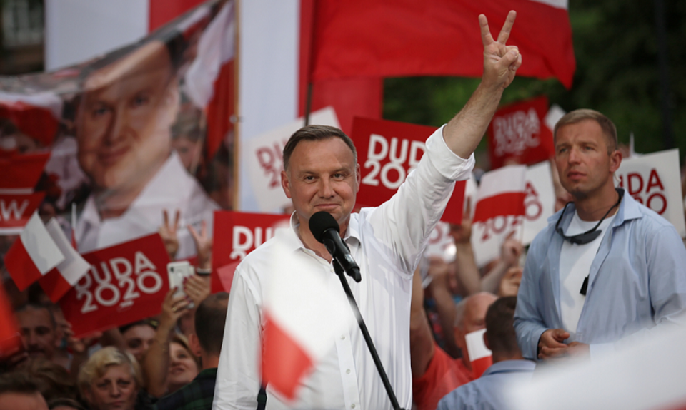 Prezydent Andrzej Duda / autor: PAP/Lech Muszyński