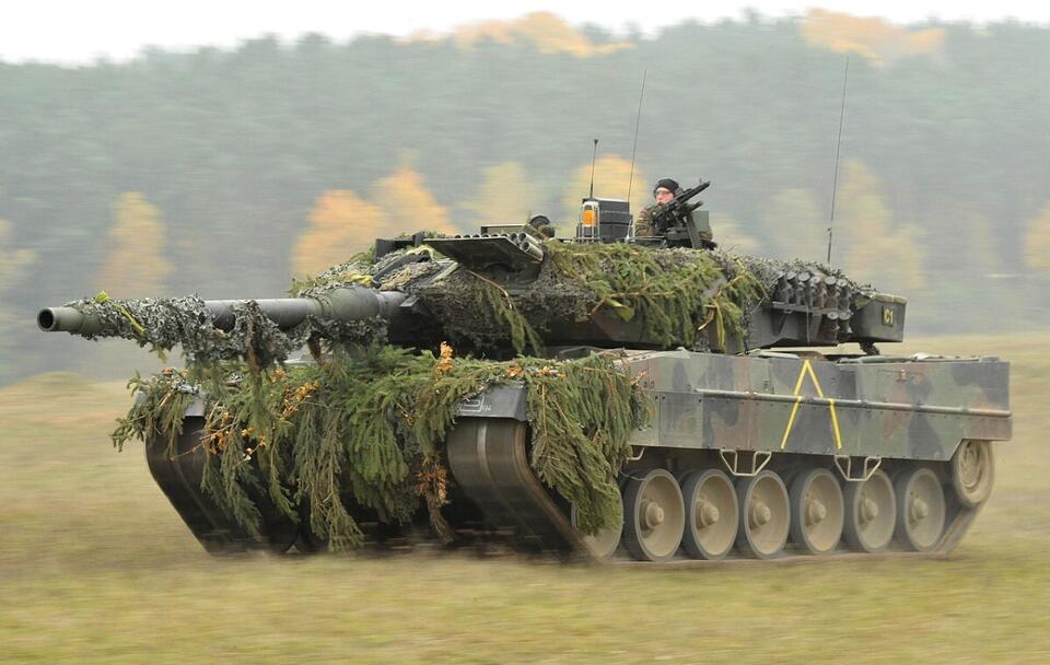 Czołg Leopard 2A6 / autor: commons.wikimedia.org/U.S. Army Europe photo by Visual Information Specialist Markus Rauchenberger/Domena publiczna