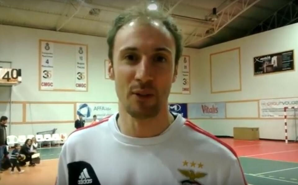 Hugo Gaspar / autor: screen YT/ Voleibol Chaves - HCF