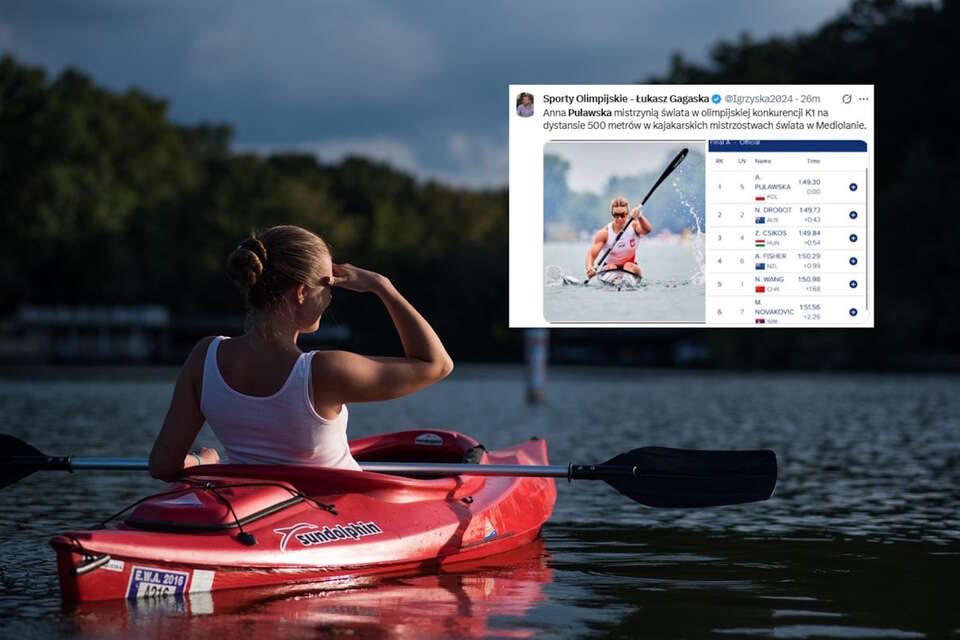 Kajakarstwo / autor: pixabay.com/X-Sporty Olimpijskie - Łukasz Gagaska, screen