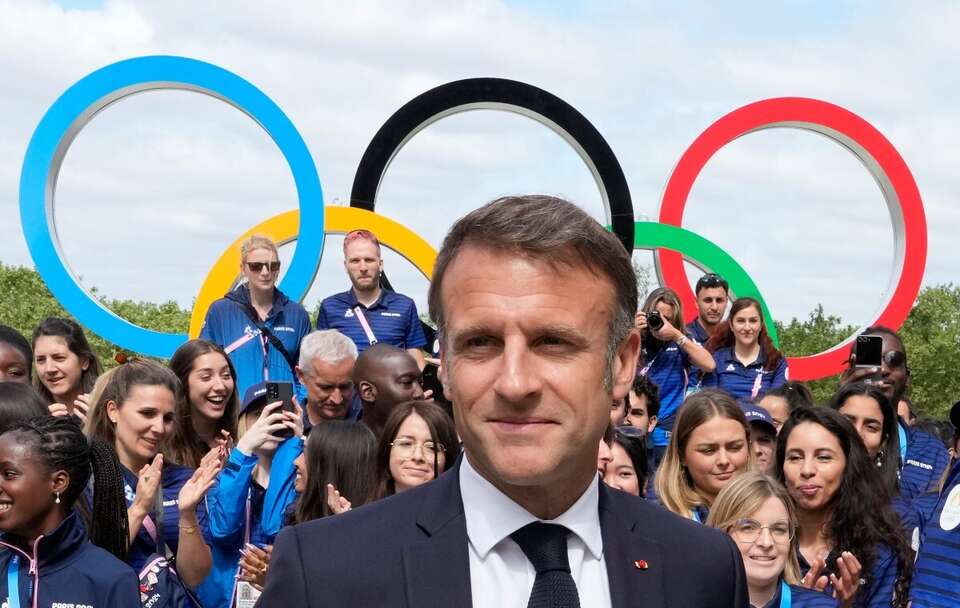 Macron w wiosce olimpijskiej: Jesteśmy gotowi