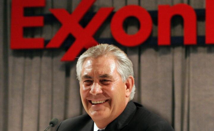 Prezes Exxon Mobil Rex Tillerson, fot. PAP/EPA/REX C. CURRY, PAP/EPA/MIKHAIL KLIMENTYEV / RIA NOVOSTI