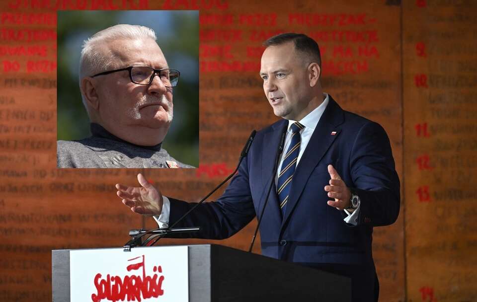 Karol Nawrocki / Lech Wałęsa / autor: PAP/Adam Warżawa /// Fratria