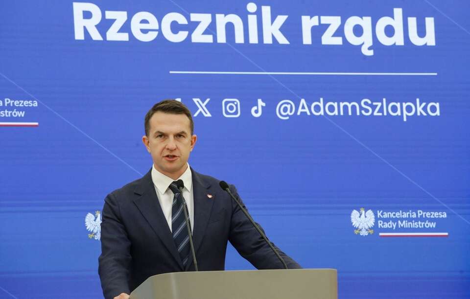 Adam Szłapka bronił Jacka Dobrzyńskiego i jego "kariery" w ORMO. / autor: PAP/Tomasz Gzell