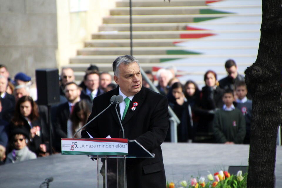 Wiktor Orban premier Węgier  / autor: Fratria