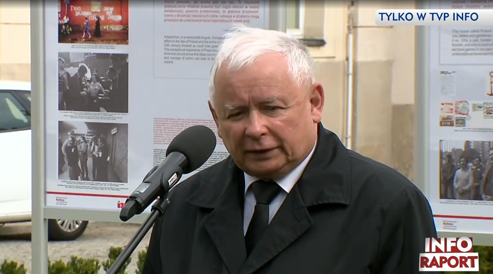 Prezes PiS Jarosław Kaczyński / autor: TVP Info