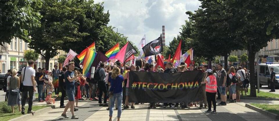 Marsz równości w Częstochowie / autor: Twitter