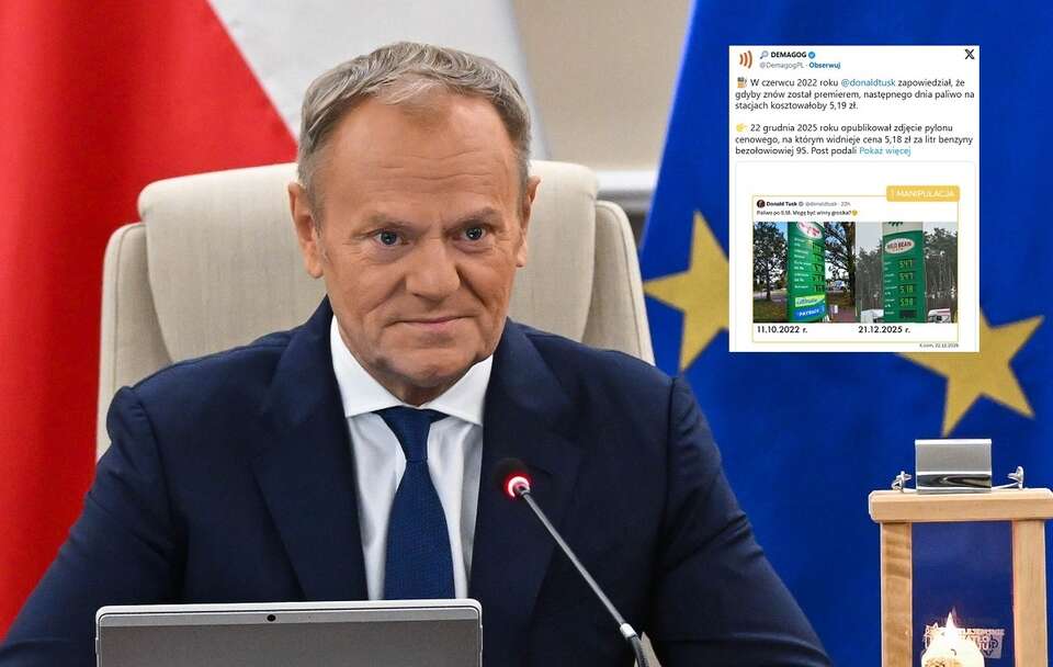 Demagog podsumował wpis Papy ws. paliw: "Manipulacja"