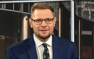 Poseł PiS Michał Woś w programie "Rozmowa Wikły" na antenie Telewizji wPolsce24 / autor: Telewizja wPolsce24