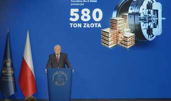 Prezes NBP: bank posiada już 580 mld ton złota