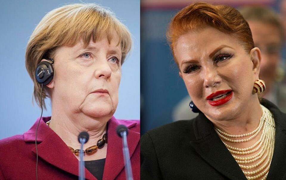 Angela Merkel i Georgette Mosbacher / autor: Fratria