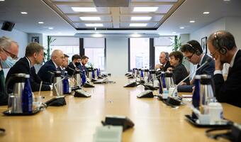 Wicepremier Sasin rozmawiał z szefową MFW