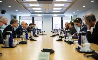 Wicepremier Sasin rozmawiał z szefową MFW