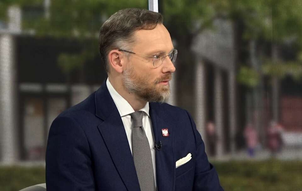 Szef KPRP Zbigniew Bogucki w studiu Telewizji wPolsce24 / autor: Telewizja wPolsce24