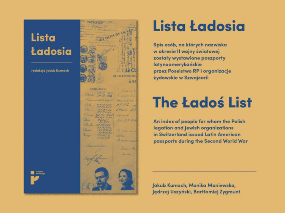 Okładka książki 'Lista Ładosia' / autor: mat. prasowe