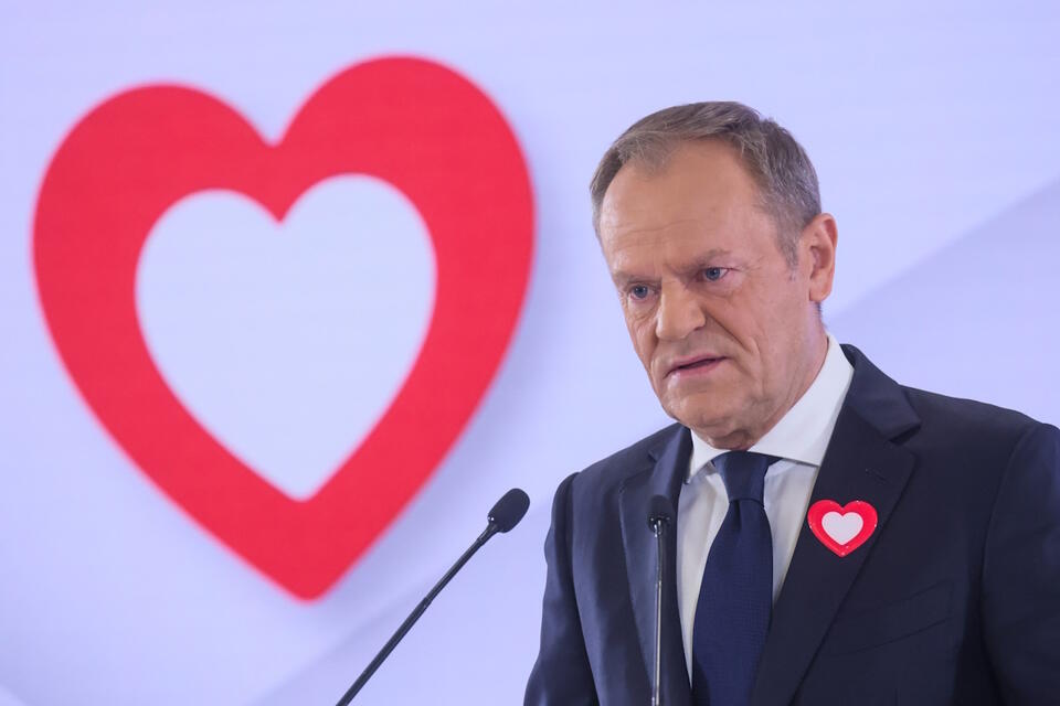 Przewodniczący Platformy Obywatelskiej Donald Tusk / autor: PAP/Leszek Szymański