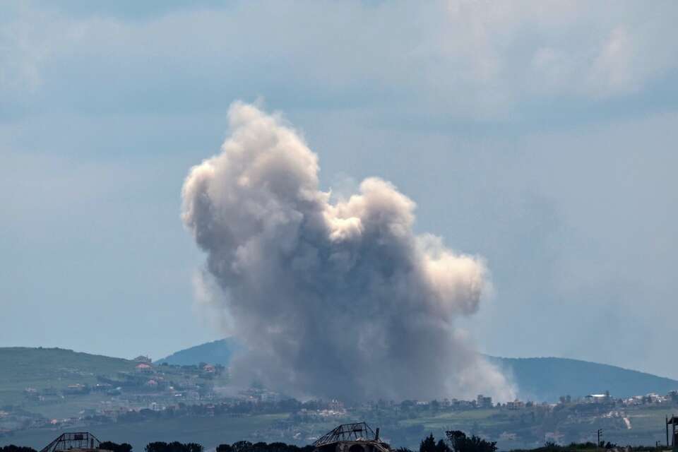 Atakowany przez Izrael Liban / autor: PAP/EPA