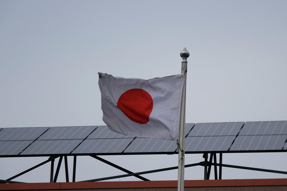 Flaga Japonii  / autor: Fratria