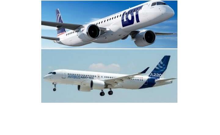 LOT kupi 84 nowe samoloty. Airbus czy Embraer?