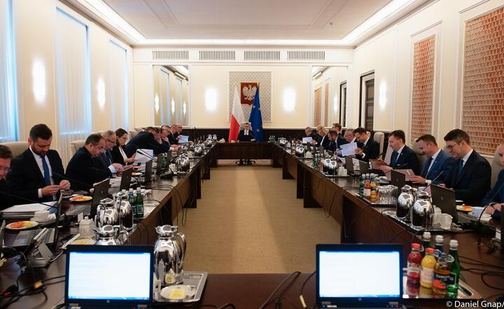 Posiedzenie Rady Ministra pod kierownictwem premiera Mateusza Morawieckiego / autor: Twitter/KPRM 