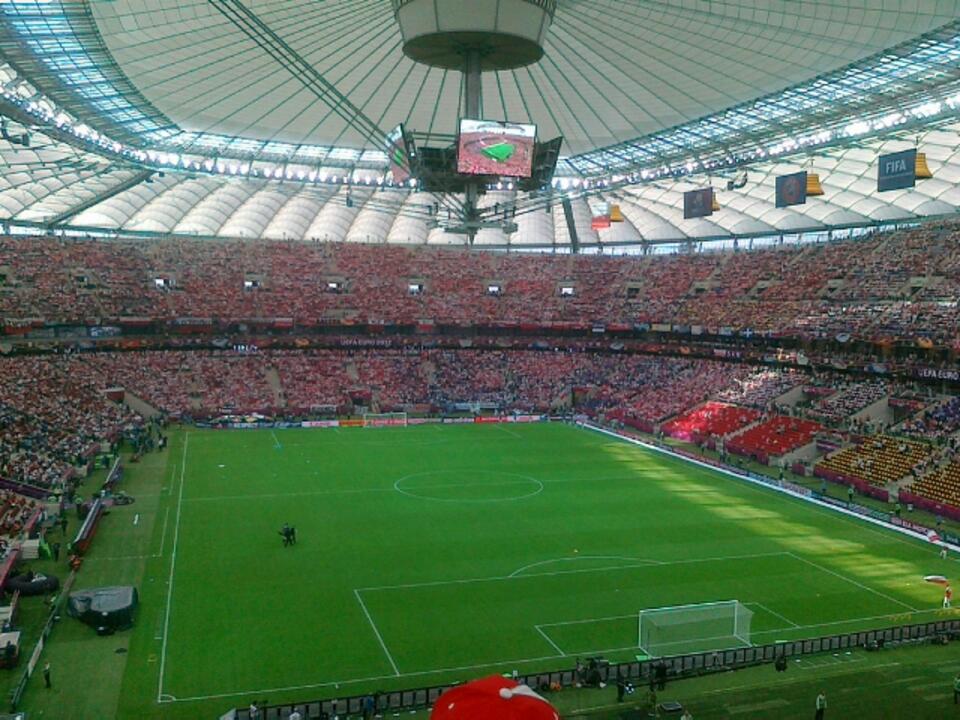 Stadion narodowy - godzina 17. 