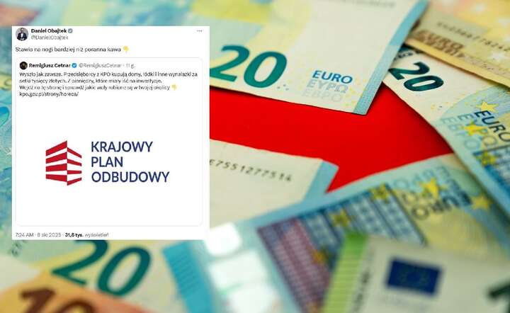 W sieci mnożą się screeny z bulwersującymi informacjami, na jakie cele zostały przeznaczone środki z KPO / autor: Fratria / AS