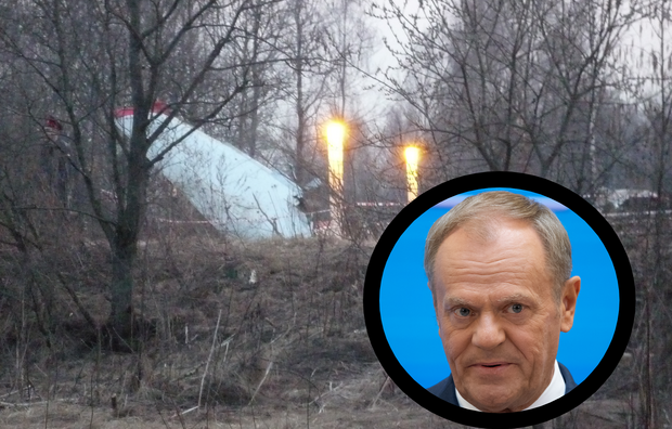 Katastrofa smoleńska / Donald Tusk / autor: Fratria