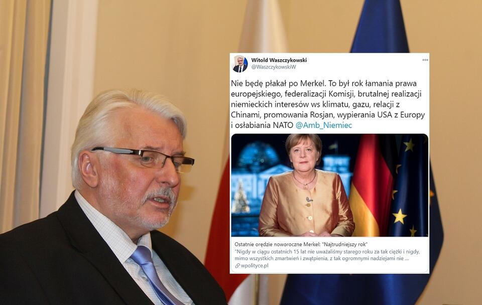 Witold Waszczykowski / autor: Fratria/Twitter
