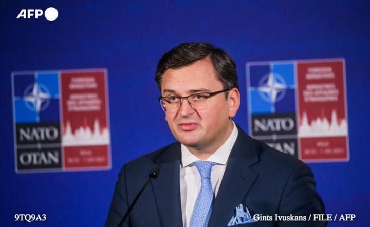 szef MSZ Ukrainy Dmytro Kułeba / autor: AFP News Agency/Twitter