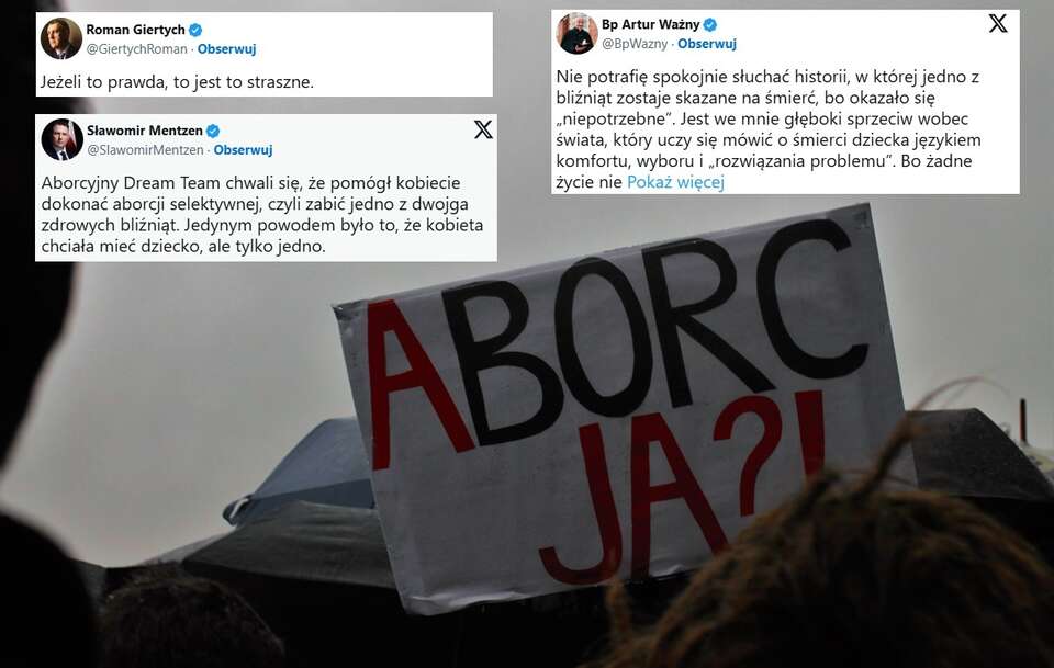 Szokująca sprawa aborcji / autor: Fratria