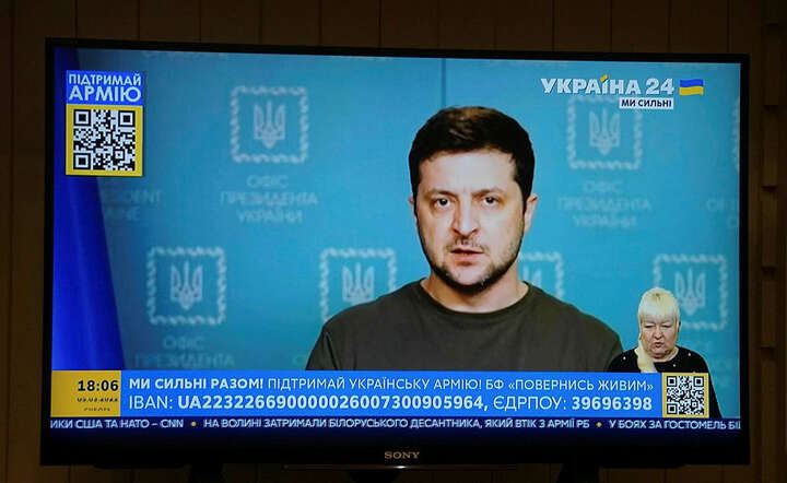 Prezydent Ukrainy Wołodymyr Zełenski / autor: Fratria