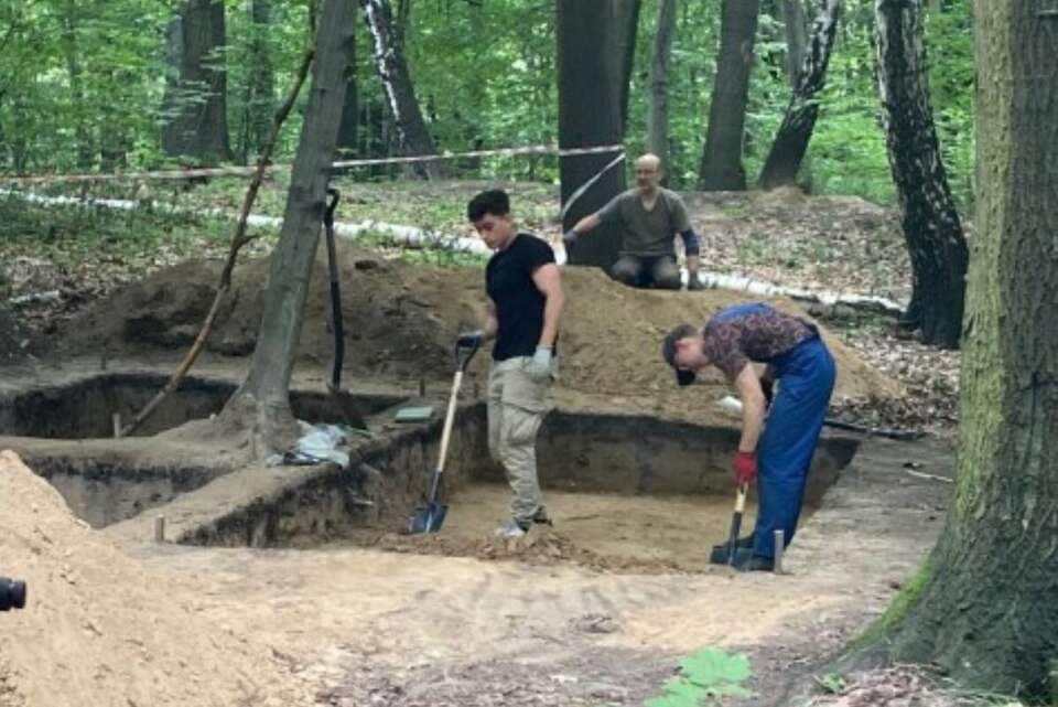Wykopaliska archeologiczne / autor: Muzeum w Wodzisławiu Śląskim