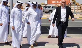FIFA broni robotników budowlanych w Katarze