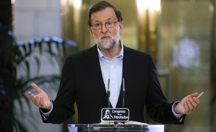 Premier Hiszpanii Mariano Rajoy, fot. PAP/EPA/CHEMA MOYA
