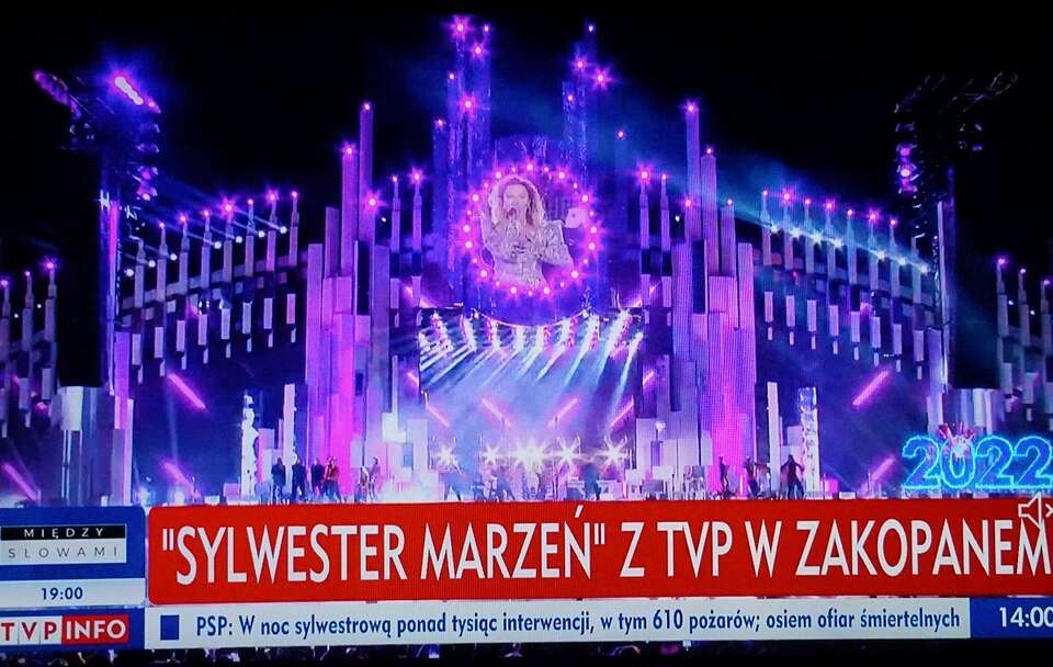 "Sylwester Marzeń" w TVP / autor: Fratria