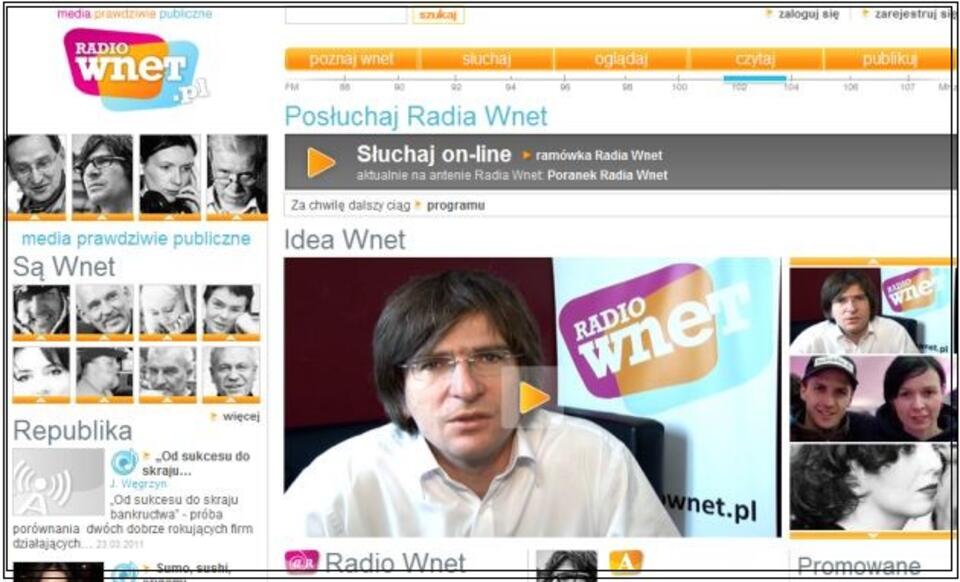 Nowa wersja Radia Wnet. Fot. wPolityce.pl
