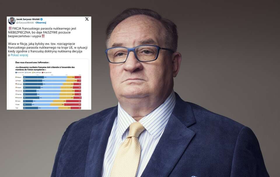 Jacek Saryusz-Wolski / autor: Fratria/X