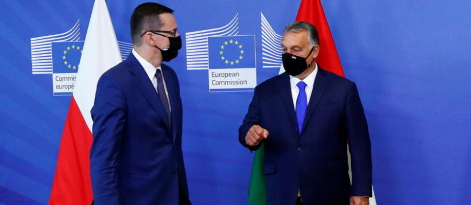 Orban i Morawiecki / autor: PAP/epa