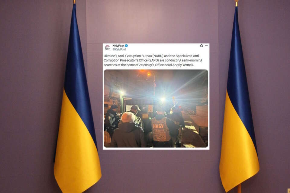 NABU i SAP przeszukują dom szefa biura Zełenskiego Jermaka!