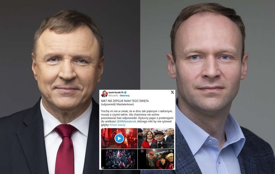 Kurski odpowiada Mastalerkowi: "Dyżurny pajac z pretensjami"