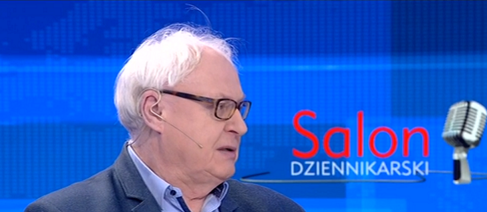 Ryszard Makowski w Salonie Dziennikarskim / autor: TVP Info