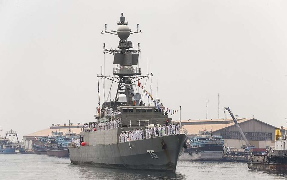 Uderzenie w irański okręt nieopodal Sri Lanki. 80 osób zginęło