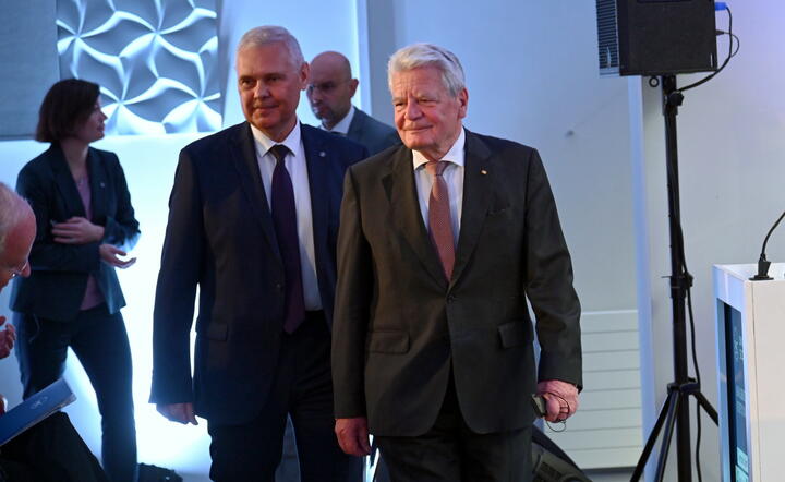 były prezydent Niemiec Joachim Gauck / autor: fotoserwis PAP