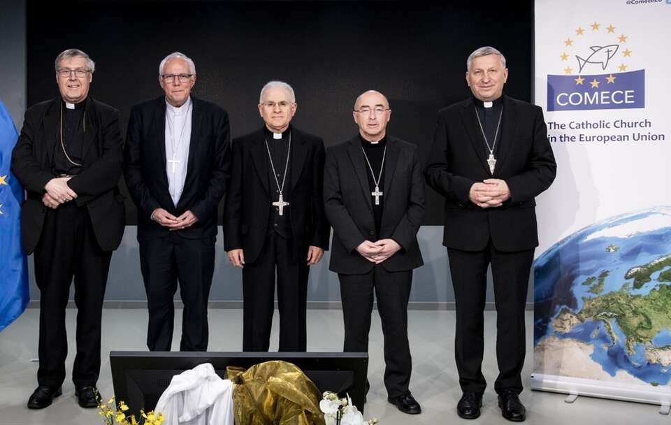 Przedstawiciele prezydium COMECE / autor: Vatican Media