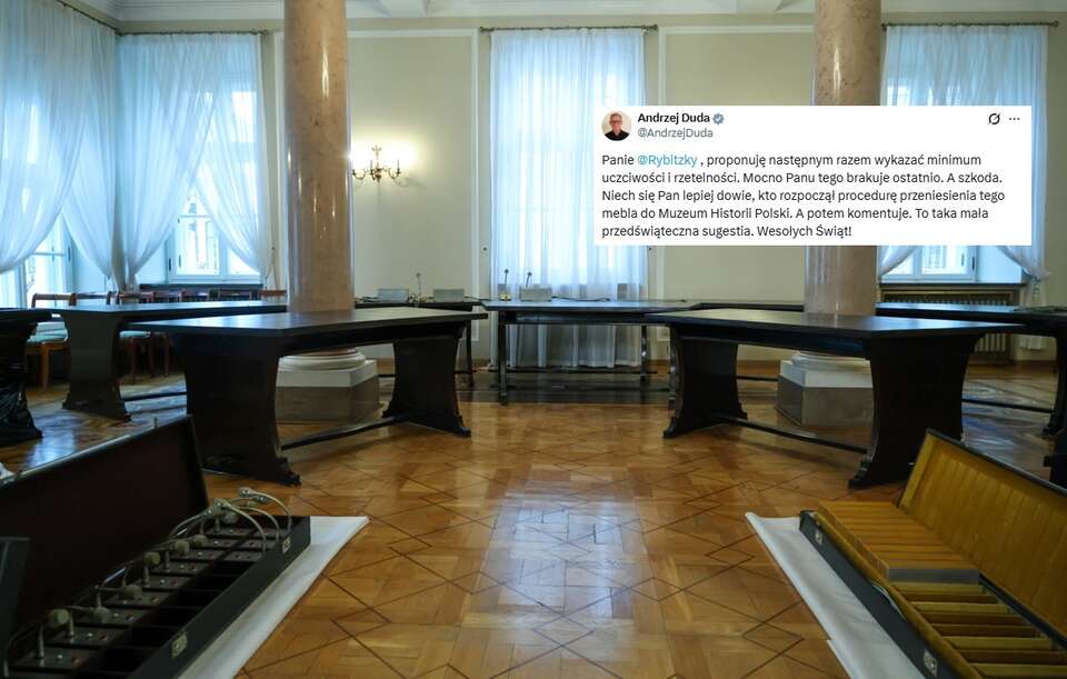 Andrzej Duda odpowiedział na atak ws. okrągłego stołu