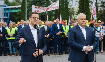 Premier Morawiecki: Obrona Turowa to polska racja stanu