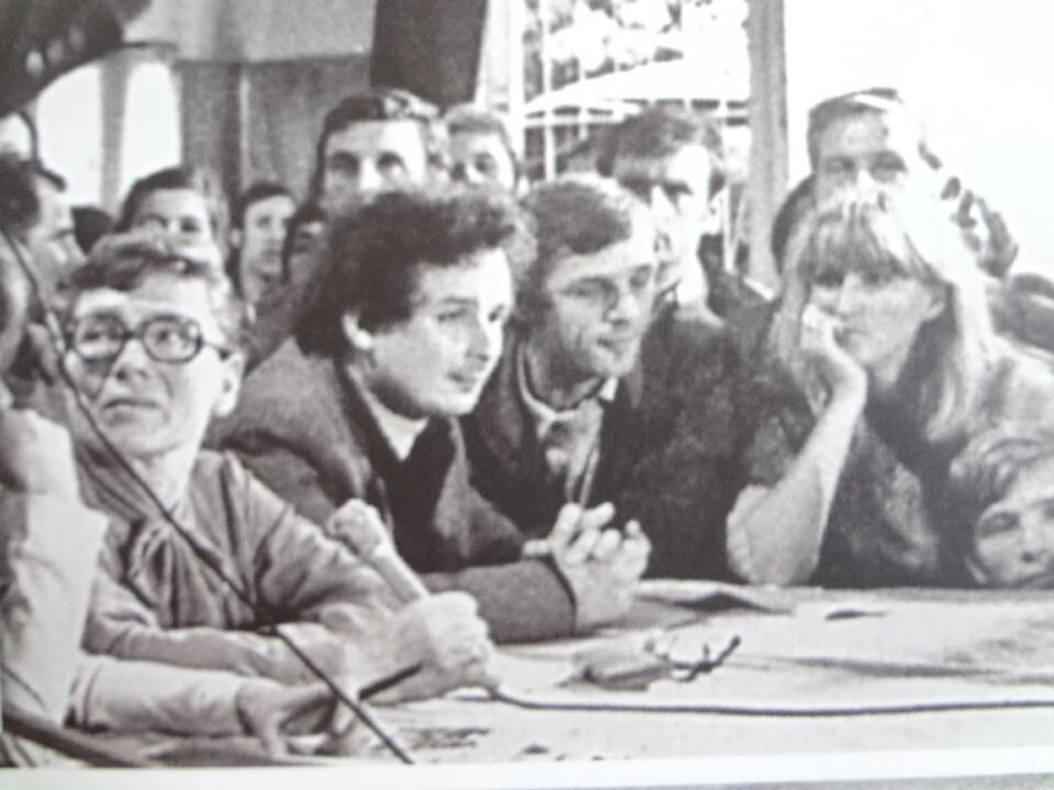 Lech Kaczyński w 1980 r. 