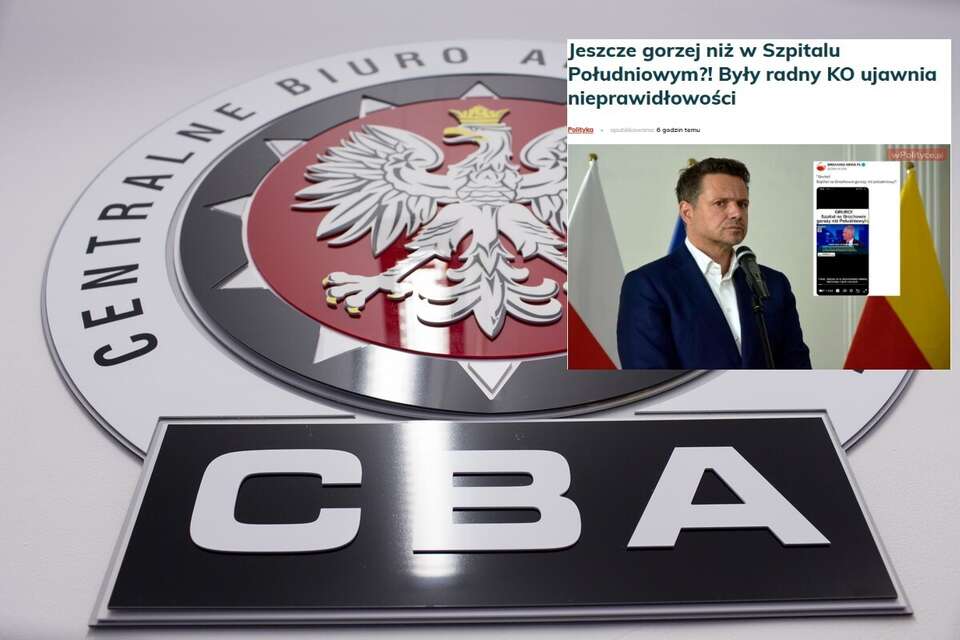 Afera w kolejnym szpitalu Trzaskowskiego! "Weszło CBA"
