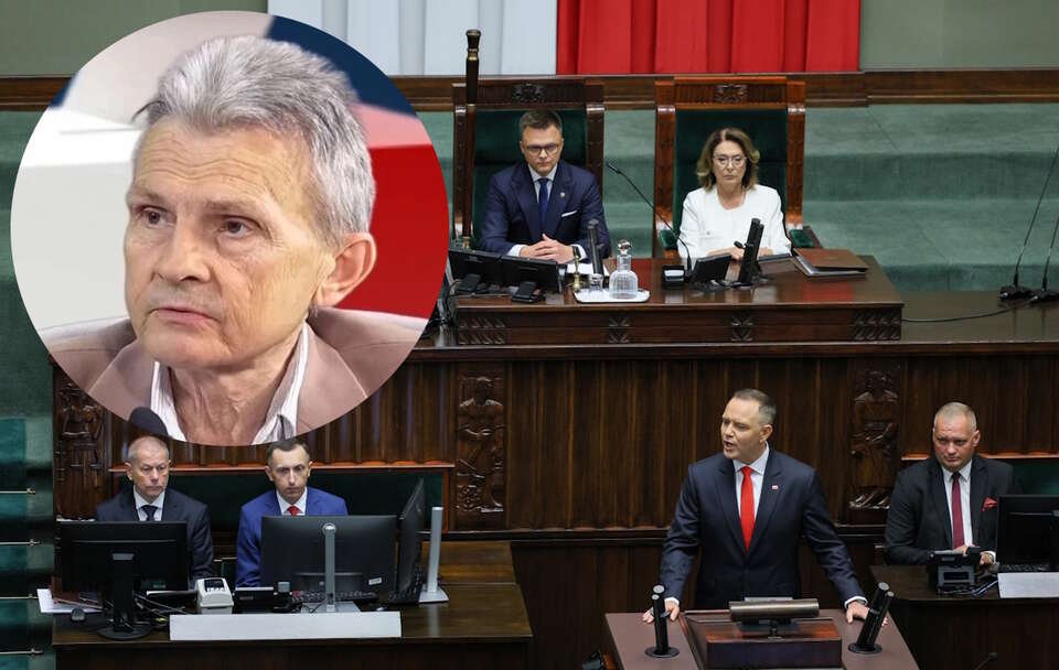 prof. Henryk Domański/Zgromadzenie Narodowe  / autor: PAP/Paweł Supernak
